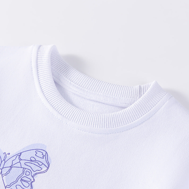 Summer Arrival Butterfly Pattern Short Sleeves Tulle Dress for Stylish, MyKids-USA®, Baby & Toddler Dresses, MyKids-USA - - - - - - -