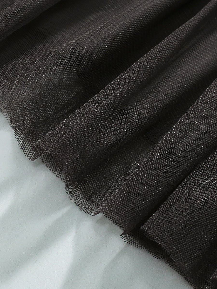 Best Selling Autumn Girls Rainbow And Striped Pattern Crew Neck Long Sleeves Tulle Patchwork Dress, MyKids-USA®, Baby & Toddler Dresses, MyKids-USA - - - - - - -