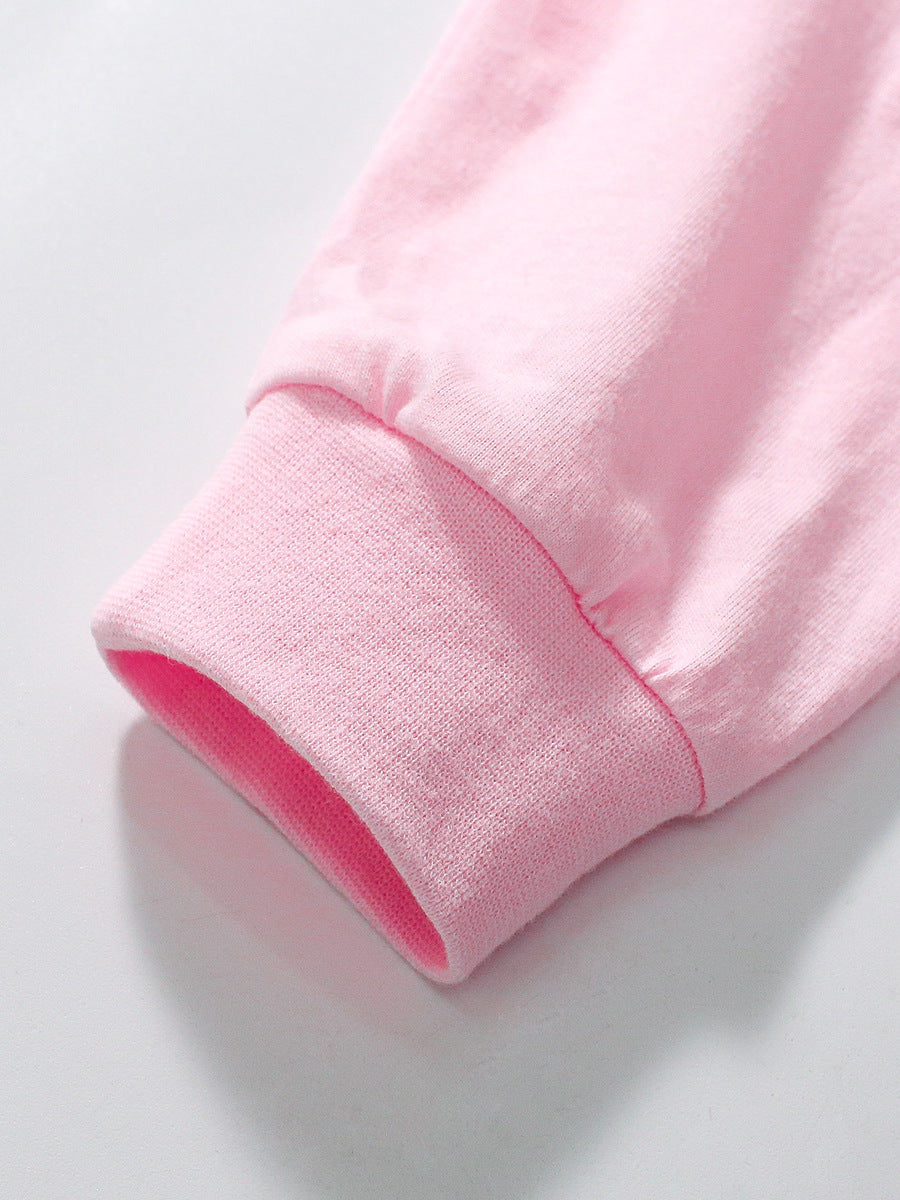 Spring And Fall Girls’ Rainbow Print Long Sleeves Polo Shirt Design Dress In European And American Style For Summer, MyKids-USA®, Baby & Toddler Dresses, MyKids-USA - - - - - - -