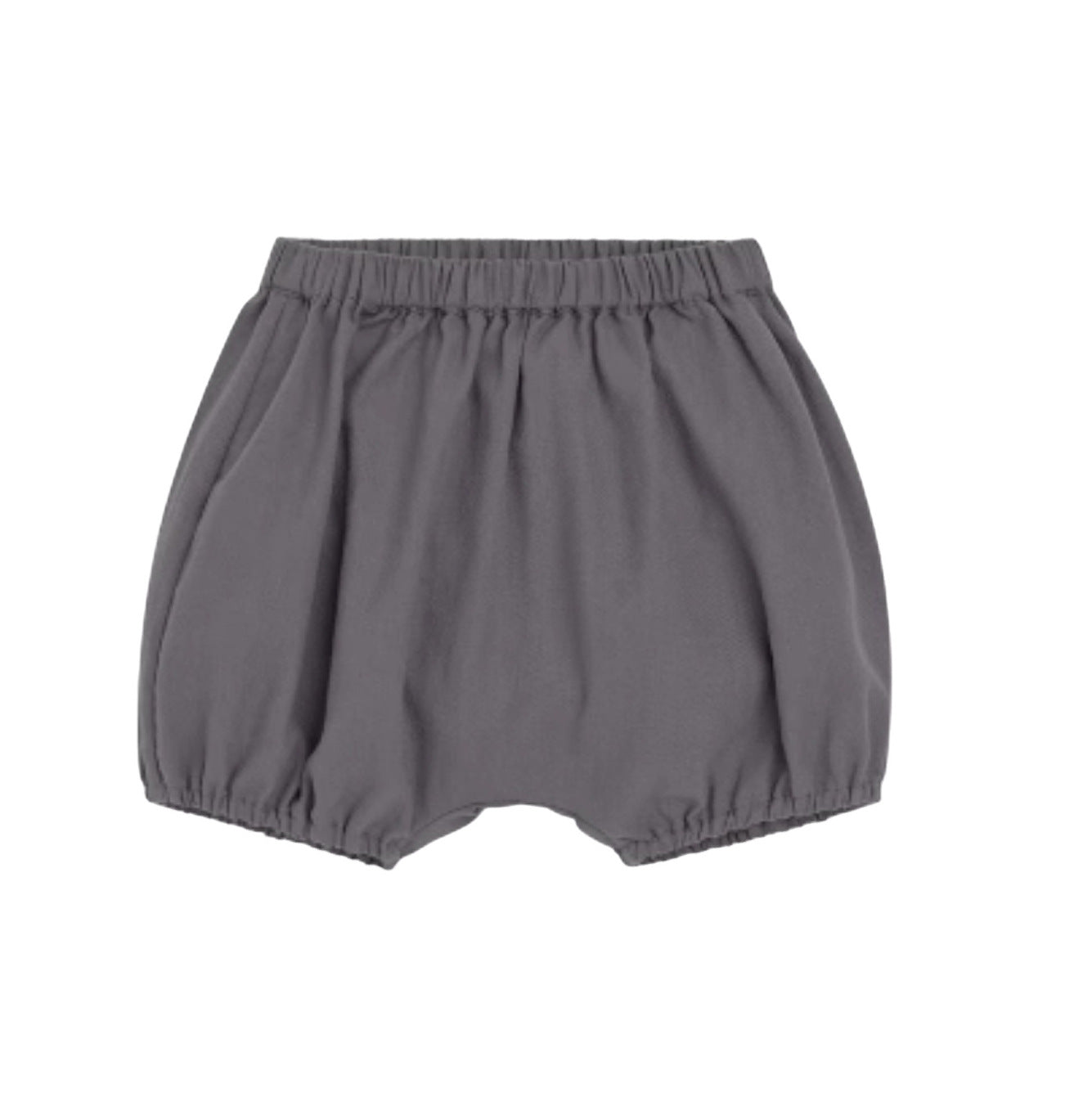 Summer Arrival Kids Unisex Cotton Casual Style Solid Color Shorts, MyKids-USA®, Shorts, MyKids-USA - Size/Age - 73 (6-9M) - Color - Grey - - - TR2504212238-C