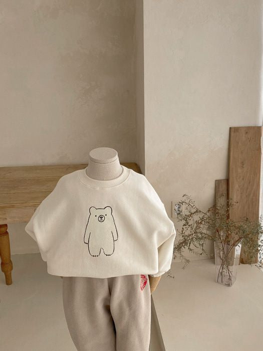 Baby Casual Hoodies Combo Trousers Sets, MyKids-USA®, Baby & Toddler Outfits, MyKids-USA - Size/Age - 73 (6-9M) - Color - White - - - JM2307122318-B