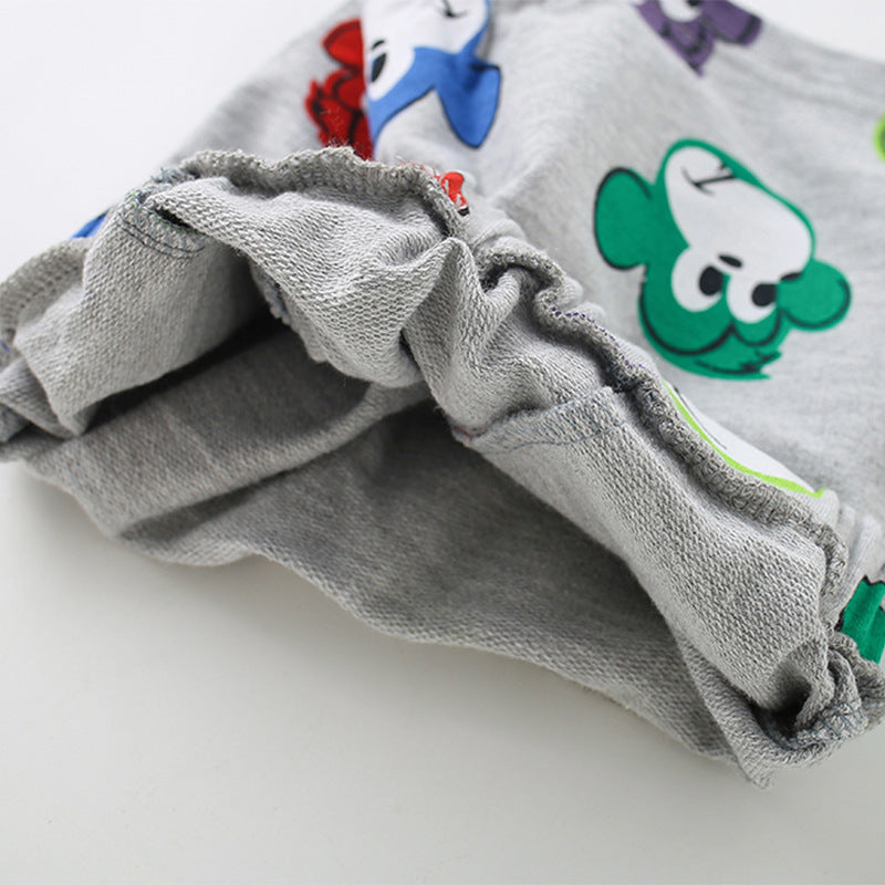 Summer Baby Kids Boys Cute Monkey Cartoon Pattern T-Shirt And Shorts Clothing Set, MyKids-USA®, Baby & Toddler Outfits, MyKids-USA - - - - - - -