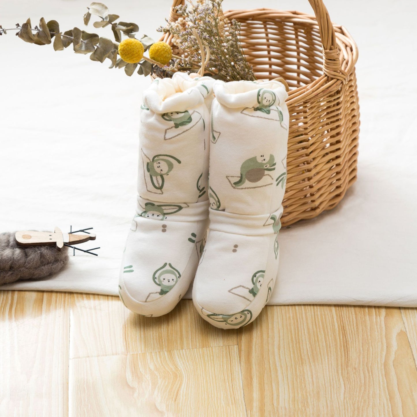 Arrival Baby Animals Cartoon Pattern Toddler Cotton Shoes, MyKids-USA®, Baby & Toddler Shoes, MyKids-USA - Size/Age - insole length 11.50 cm - Color - White - - - TR2412122357-D