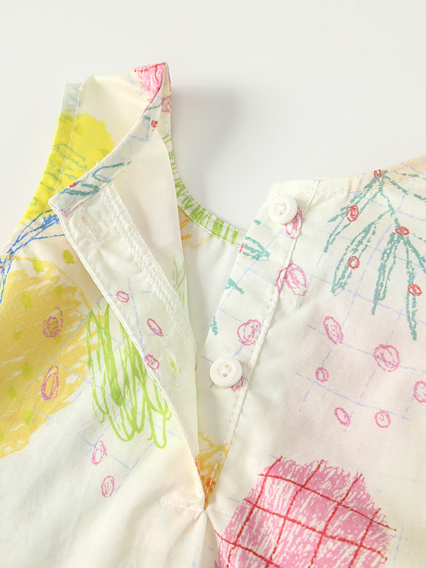 Summer Arrival Baby Girls Sleeveless Flowers and Plaid Pattern Dress, MyKids-USA®, Baby & Children's Dresses, MyKids-USA - - - - - - - .
