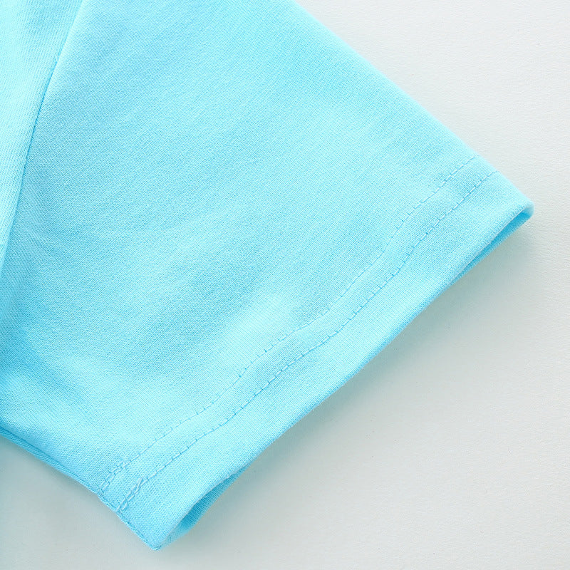 Summer Boys’ Dinosaurs Animals Cartoon Pattern T-shirt in European and American Style, MyKids-USA®, Baby & Toddler Tops, MyKids-USA - - - - - - -