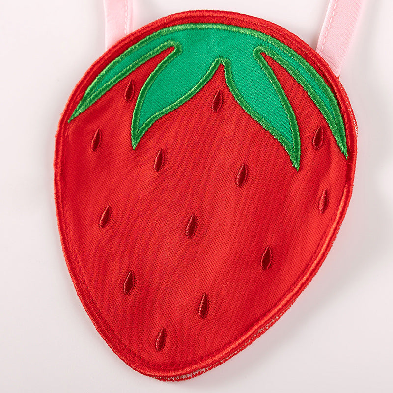 Autumn Arrival Baby Kids Girls Cute Strawberry Pattern Long Sleeves Crew Neck Dress, MyKids-USA®, Baby & Toddler Dresses, MyKids-USA - - - - - - -