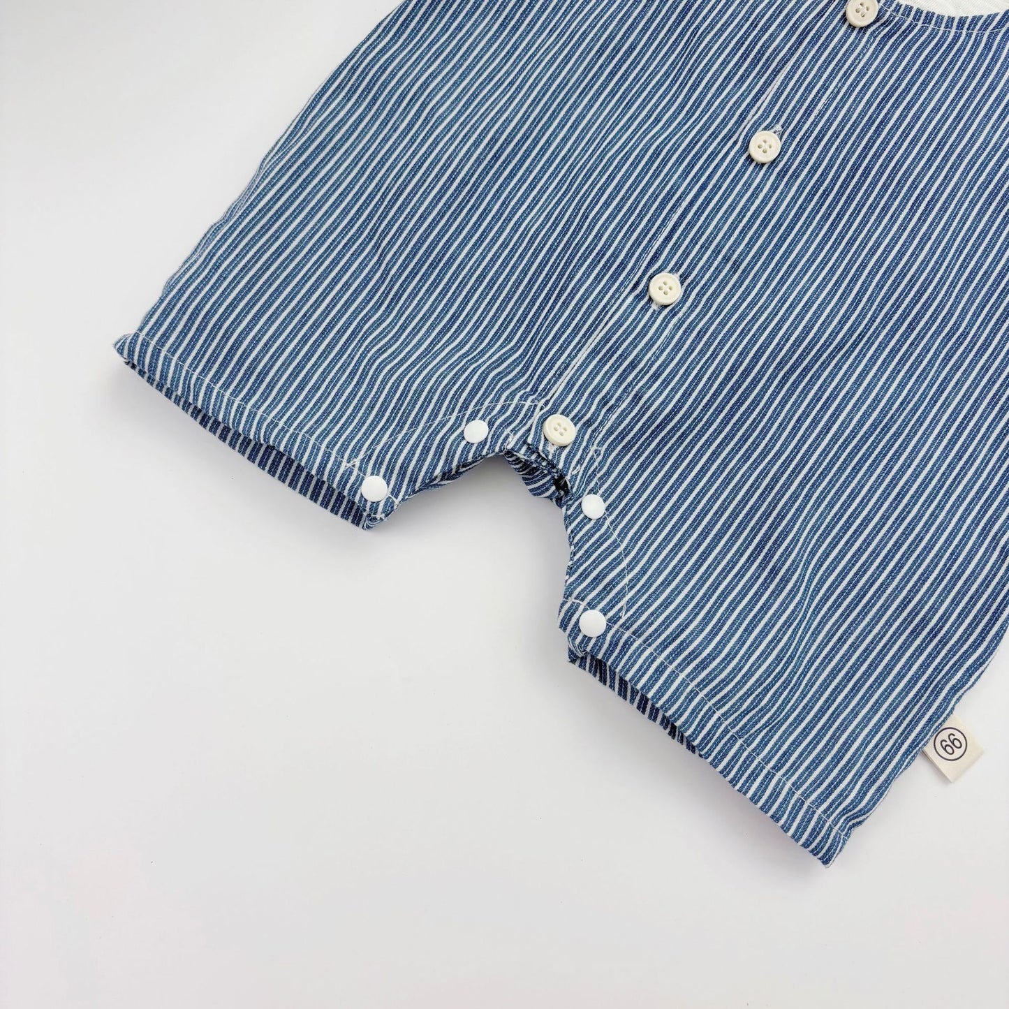 Summer Arrival Baby Boys Short Sleeves Cute Striped Overalls Pattern Rompers, MyKids-USA®, Baby One-Pieces, MyKids-USA - - - - - - -