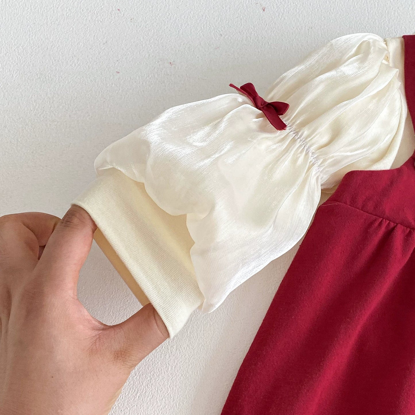 Autumn Arrival Baby Girls Long Sleeves Rabbit Cartoon Pattern Color Patchwork Rompers, MyKids-USA®, Baby One-Pieces, MyKids-USA - - - - - - -