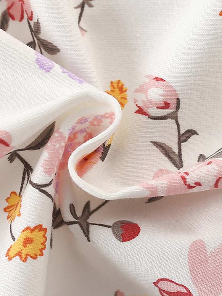 Hot Selling Summer Floral Pattern Short Sleeves Dress for Stylish Girls, MyKids-USA®, Baby & Toddler Dresses, MyKids-USA - - - - - - -