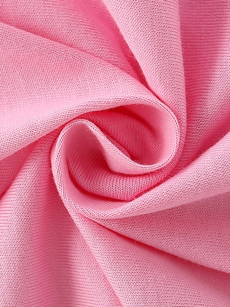 Girls’ Cartoon Pattern Short Sleeves T-Shirt In European And American Style For Summer, MyKids-USA®, Baby & Toddler Tops, MyKids-USA - - - - - - -