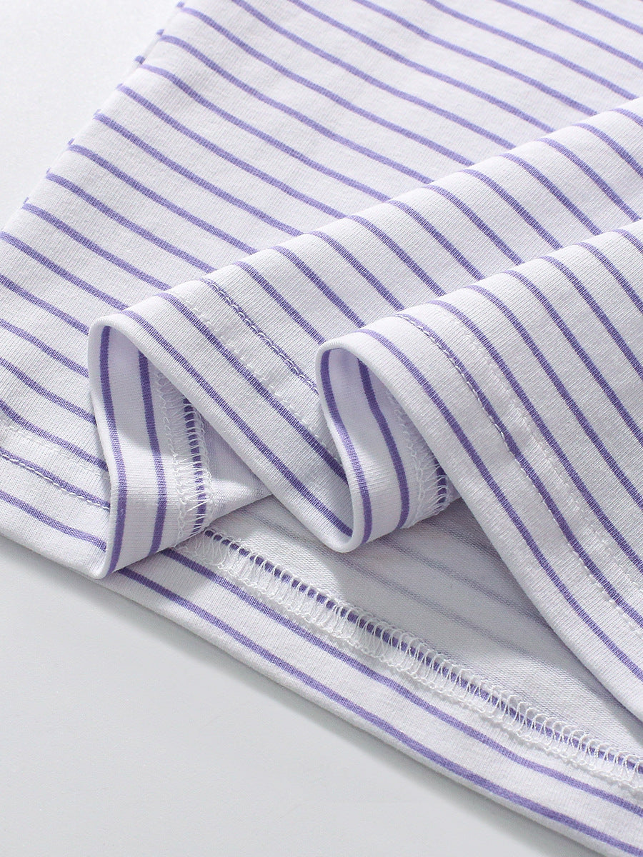 Arrival Autumn Kids’ Long Sleeves Cartoon And Striped Pattern T-Shirt In European And American Style For Summer, MyKids-USA®, Baby & Toddler Outerwear, MyKids-USA - - - - - - -