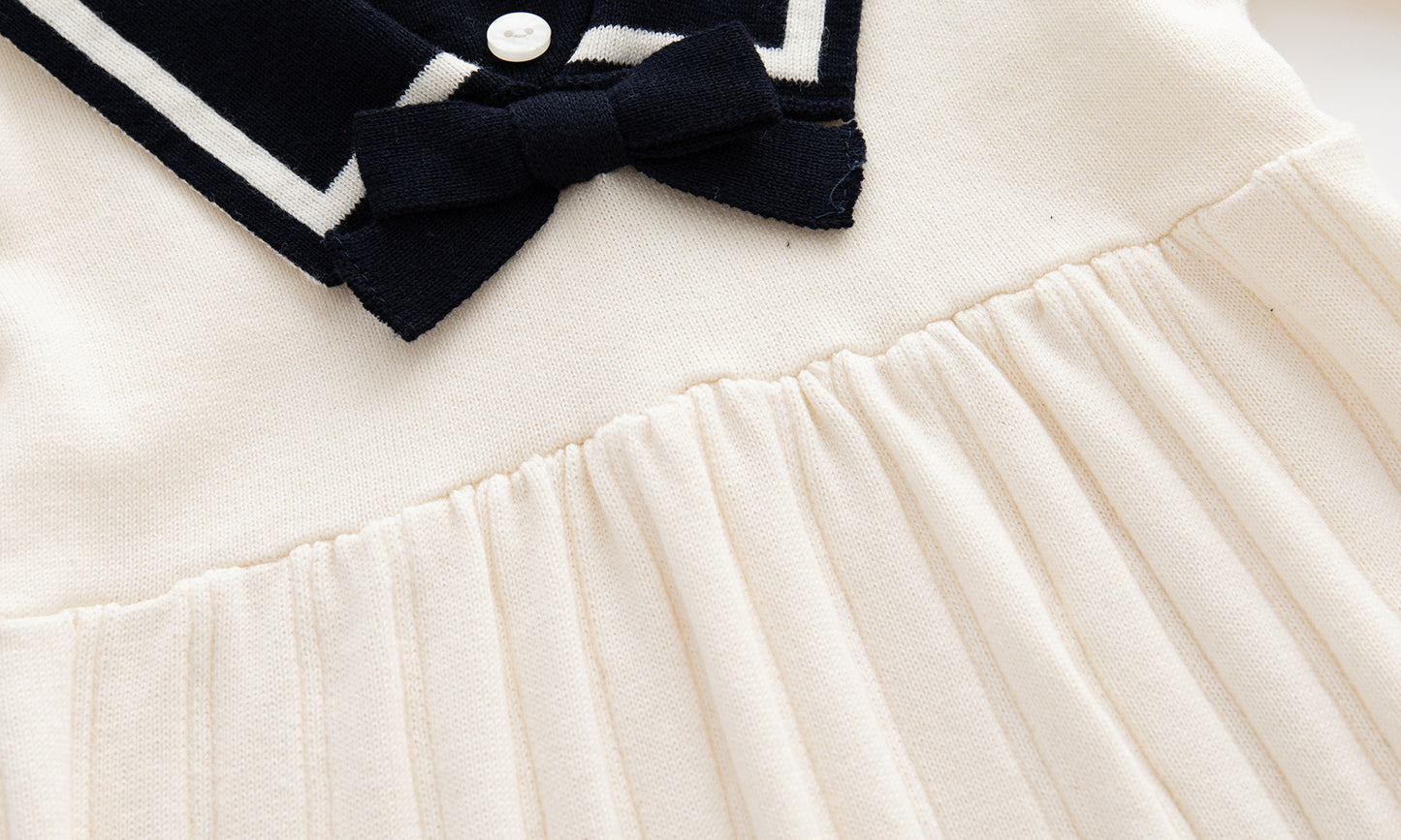 Autumn Style College Style Long Sleeve Dress, MyKids-USA®, Baby & Toddler Dresses, MyKids-USA - - - - - - -