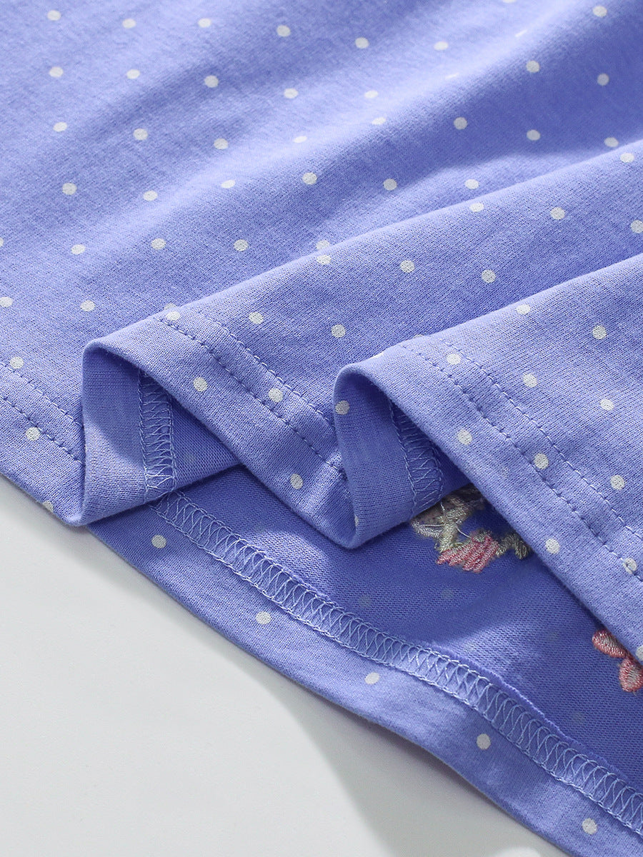 Arrival Autumn Girls Goose and Rabbit Embroidery Pattern Long Sleeves Dress, MyKids-USA®, Baby & Toddler Dresses, MyKids-USA - - - - - - -