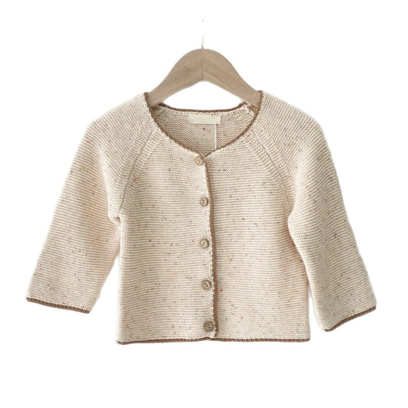 Arrival Spring and Autumn Baby Kids Unisex Colorful Dots Pattern Knitted Cardigan Sweater, MyKids-USA®, Cardigans, MyKids-USA - - - - - - - .