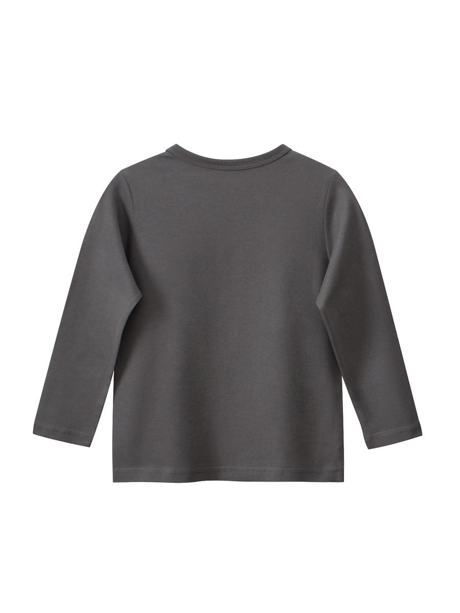 Autumn Arrival Kids Girls Flowers Cartoon and Letters Print Crew Neck Long Sleeves Pullover Sweatshirt, MyKids-USA®, Baby & Toddler Outerwear, MyKids-USA - - - - - - -