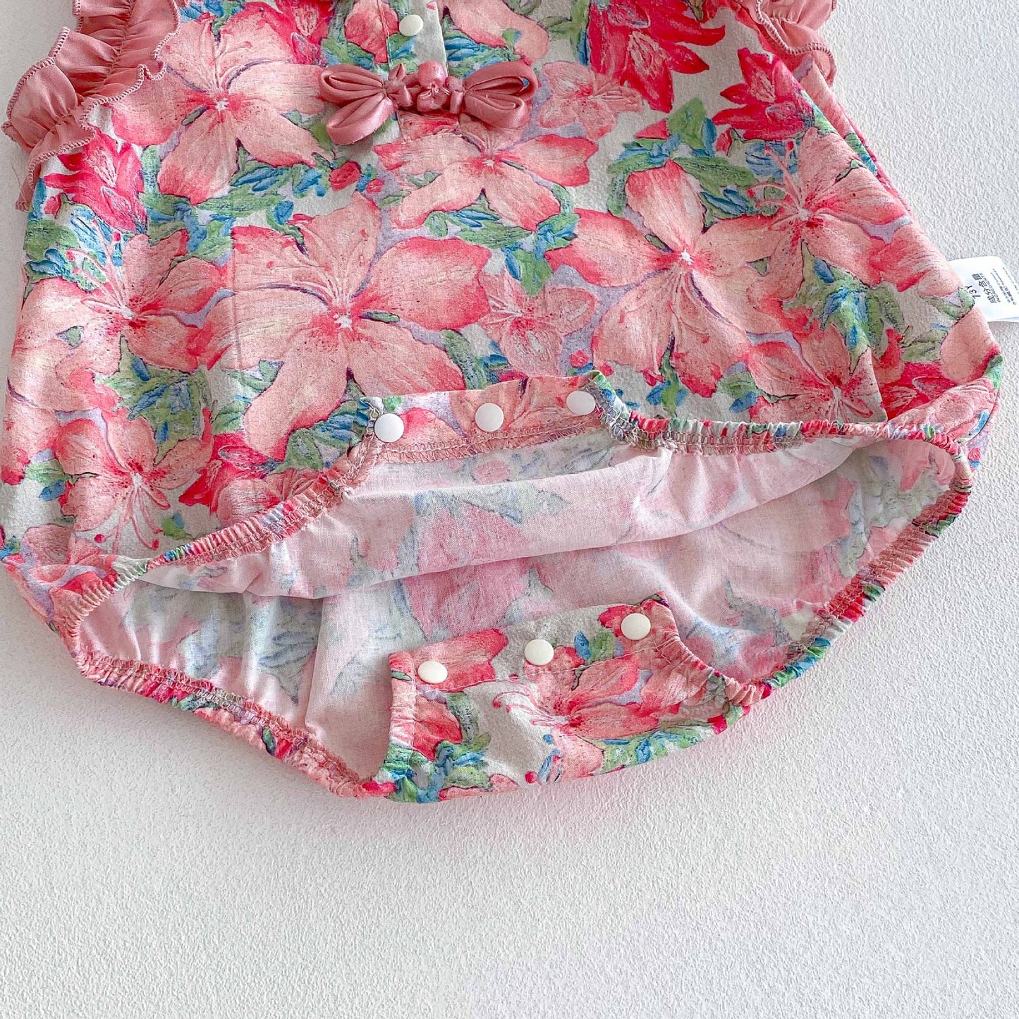 Summer Arrival Baby Girls Vintage Flowers Pattern Onesies, MyKids-USA®, Baby One-Pieces, MyKids-USA - - - - - - -