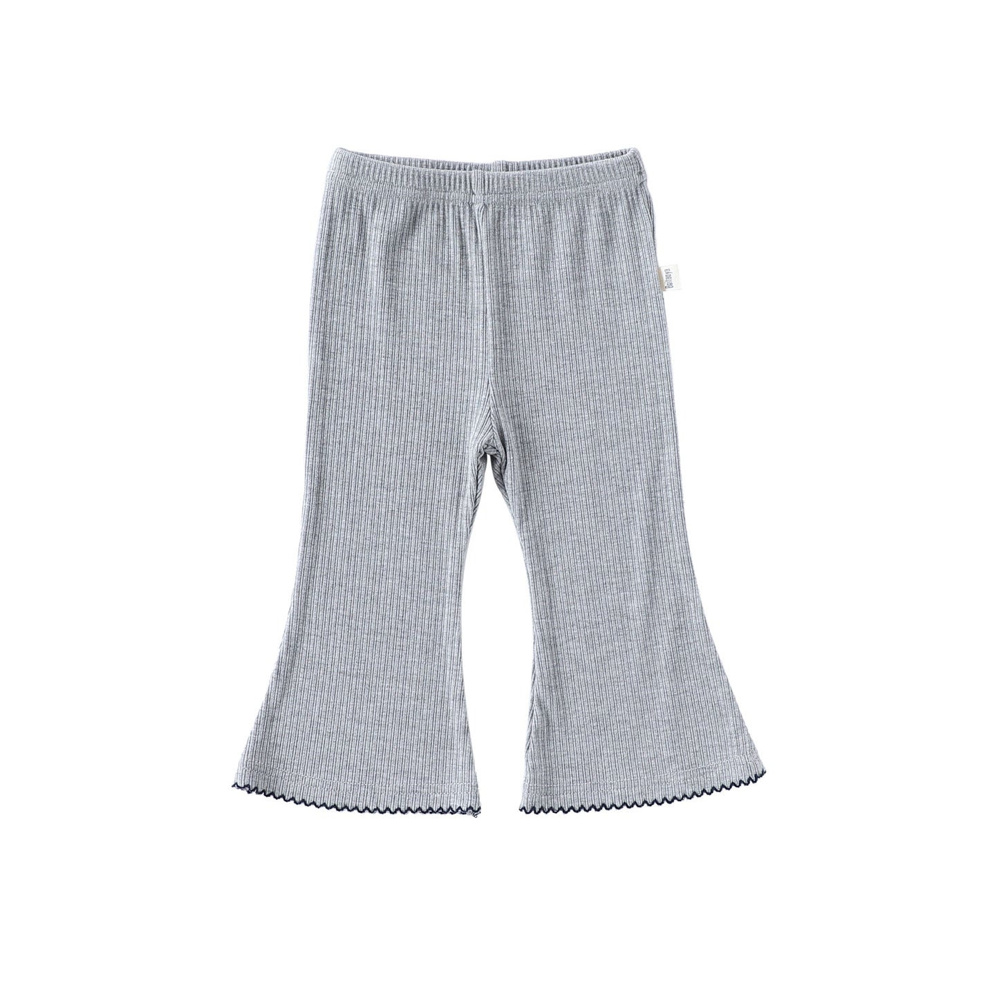 Casual Baby Kids Girls Plain Flared Pants, MyKids-USA®, Baby & Toddler Bottoms, MyKids-USA - Size/Age - 80 (9-12M) - Color - Grey - - - TR2509242326-B