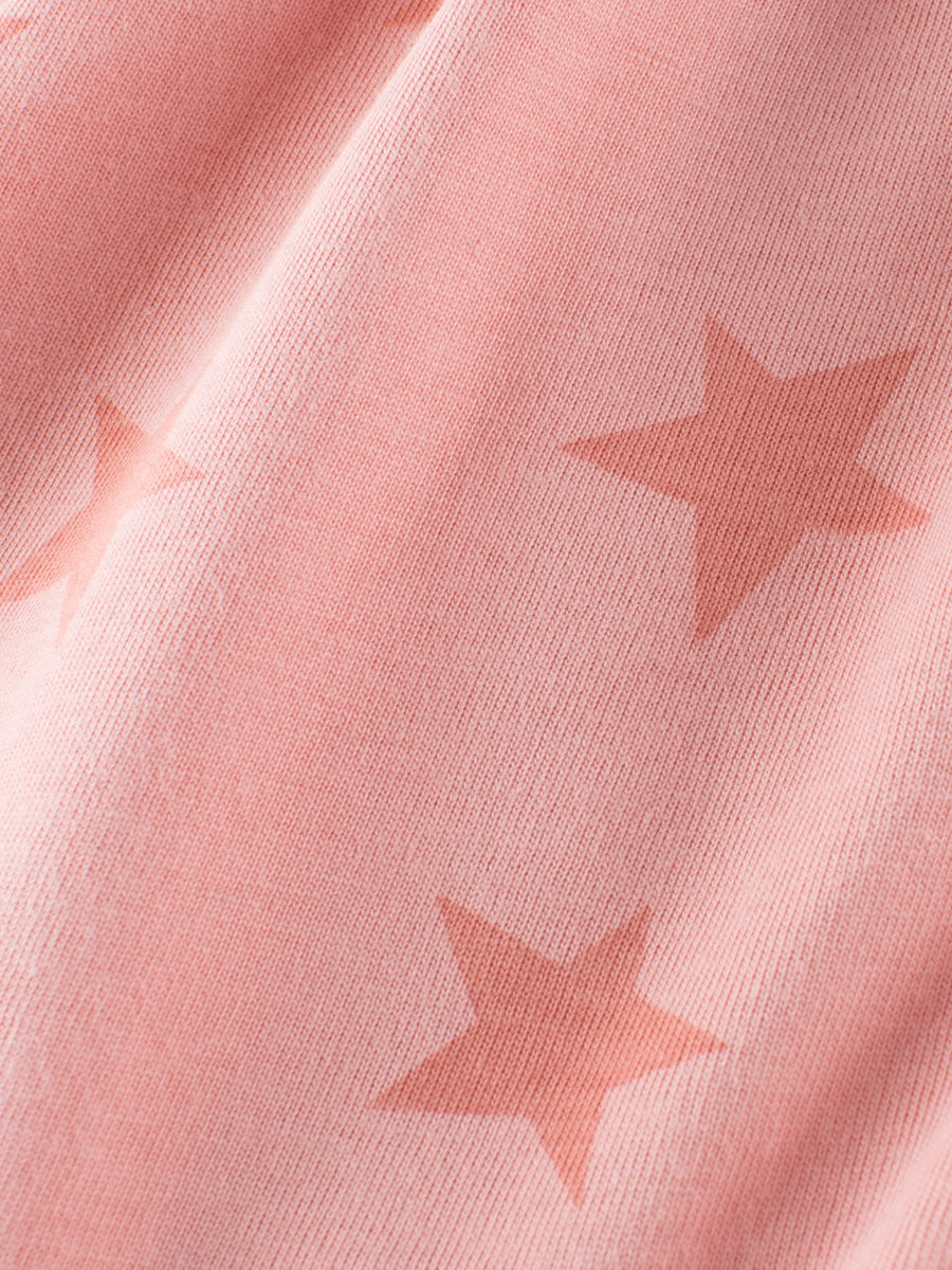 Girls Pink Soft Casual Style Stars Print Shorts, MyKids-USA®, Baby & Toddler Bottoms, MyKids-USA - - - - - - -