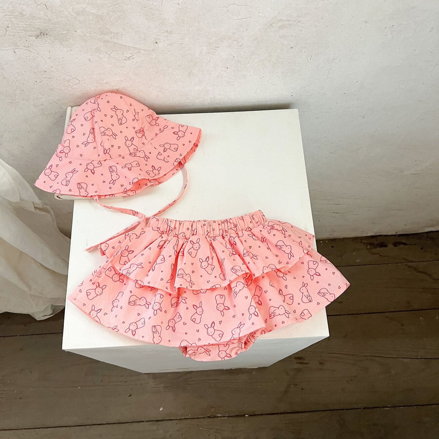 Summer Baby Kids Girls Comfortable Rabbit Cartoon T-Shirt And Shorts Clothing Set, MyKids-USA®, Baby & Toddler Outfits, MyKids-USA - - - - - - -