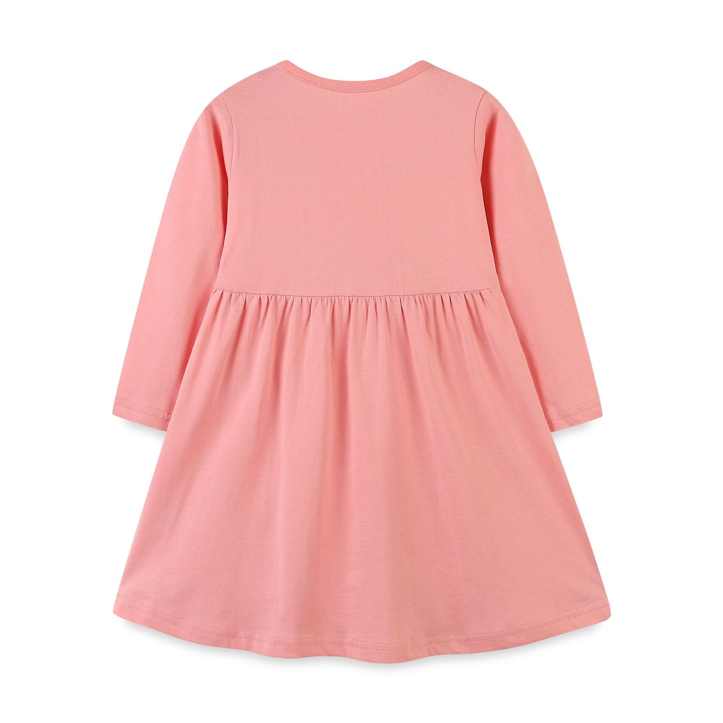 Autumn Embroidered Pattern Long Sleeve Cartoon Dress, MyKids-USA®, Baby & Toddler Dresses, MyKids-USA - - - - - - -