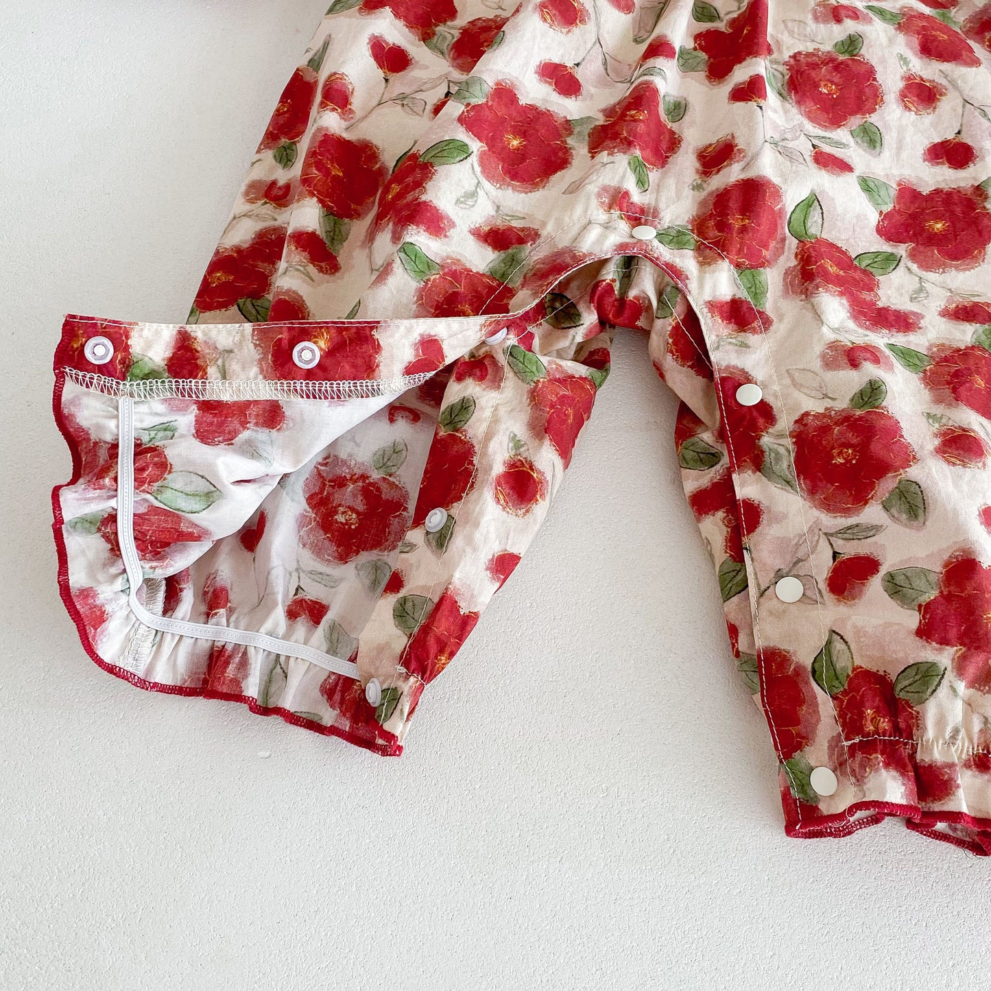 Autumn Arrival Baby Girls Long Sleeves Floral Print Romper Bodysuits, MyKids-USA®, Baby One-Pieces, MyKids-USA - - - - - - -