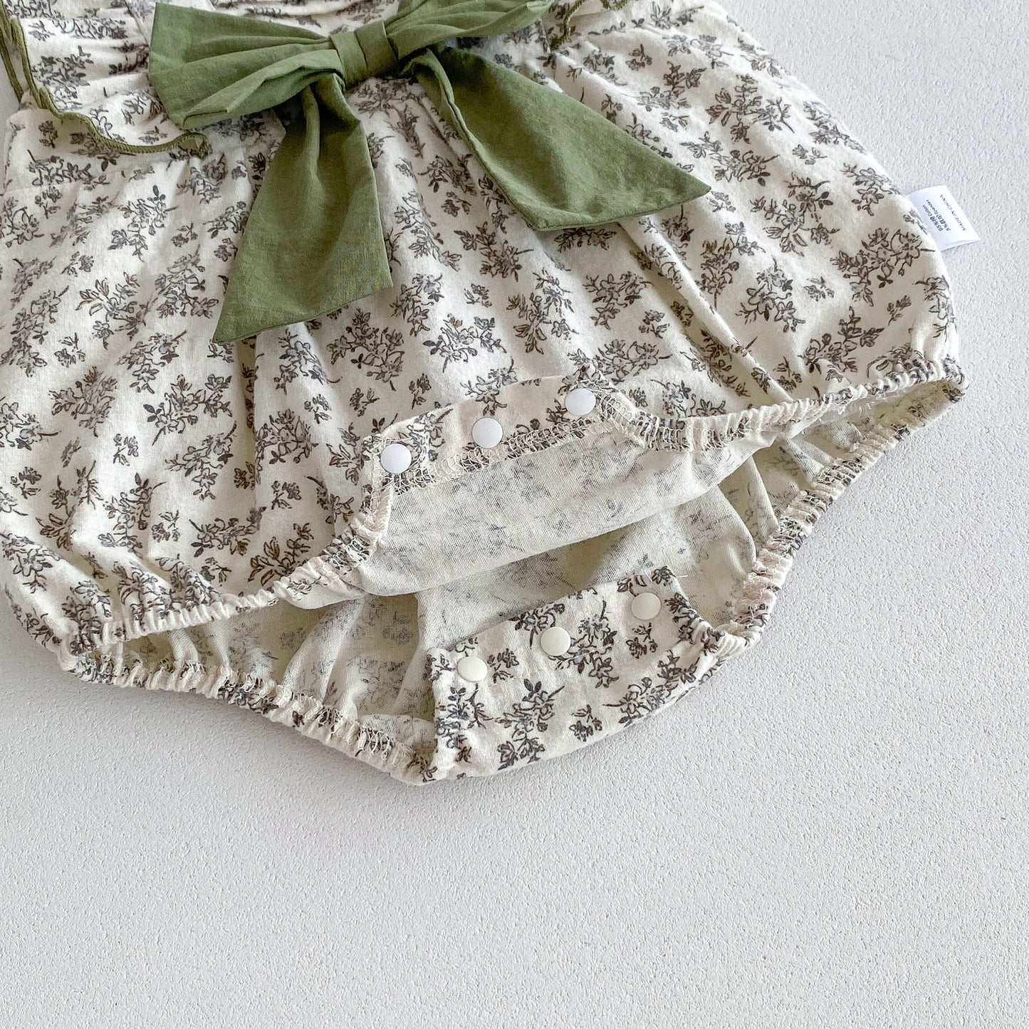 Summer Hot Selling Baby Girls Sleeveless Square Neck Floral Print bodysuit, MyKids-USA®, Baby One-Pieces, MyKids-USA - - - - - - - .