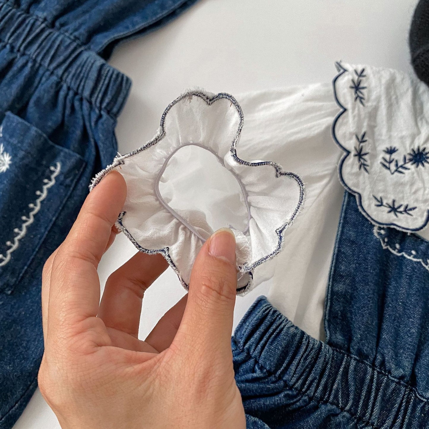 Spring Baby And Kids Girls Vintage White Shirt And Black Leather Shoes Clothing Set, MyKids-USA®, Baby & Toddler Tops, MyKids-USA - - - - - - -