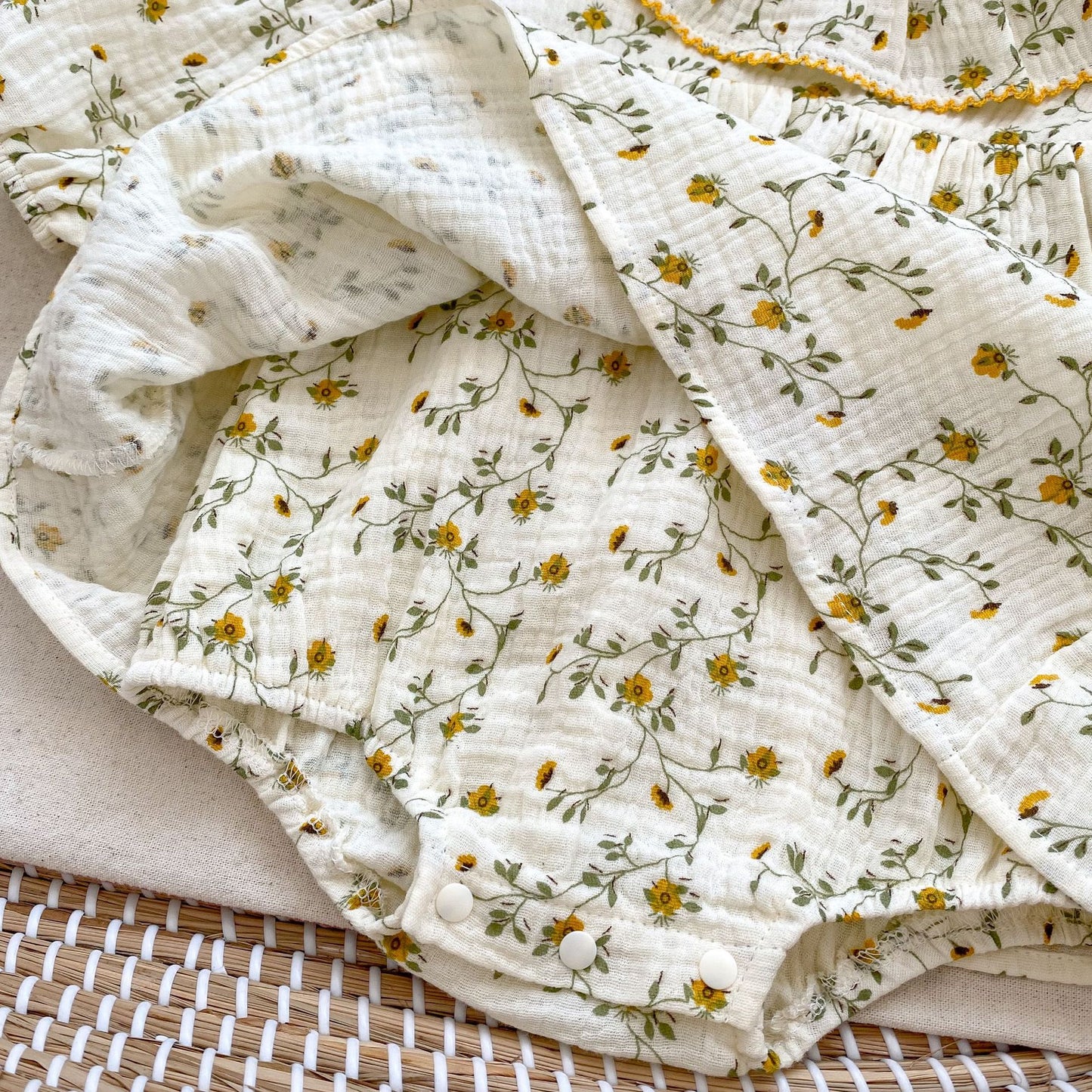 Autumn Ditsty Flower Pattern Loose Dress, MyKids-USA®, Baby & Toddler Dresses, MyKids-USA - - - - - - -