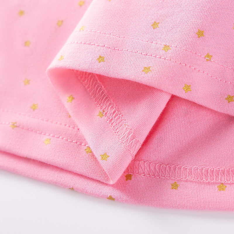 Autumn Arrival Cartoon Animals Pattern Long Sleeves Crew Neck Dress for Stylish Girls, MyKids-USA®, Baby & Toddler Dresses, MyKids-USA - - - - - - -