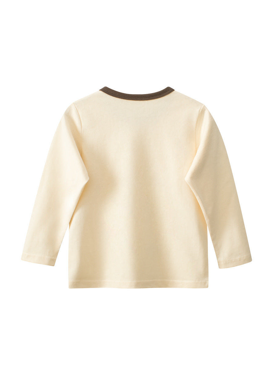 Autumn Arrival Kids Girls Cartoon Print Crew Neck Long Sleeves Cute Shirt, MyKids-USA®, Baby & Toddler Outerwear, MyKids-USA - - - - - - -