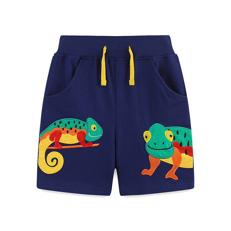 Summer Arrival Kids Boys Cotton Casual Style Cartoon Animals Pattern Shorts, MyKids-USA®, Shorts, MyKids-USA - - - - - - -