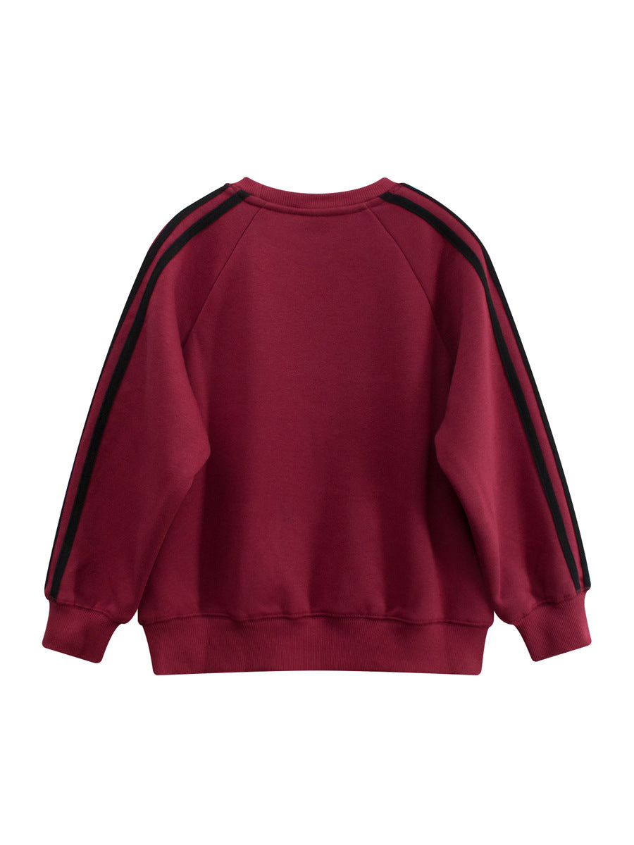 Arrival Fleece-lined Pullover Hoodie with Letter Design for Big Boys, MyKids-USA®, Baby & Toddler Outerwear, MyKids-USA - - - - - - -