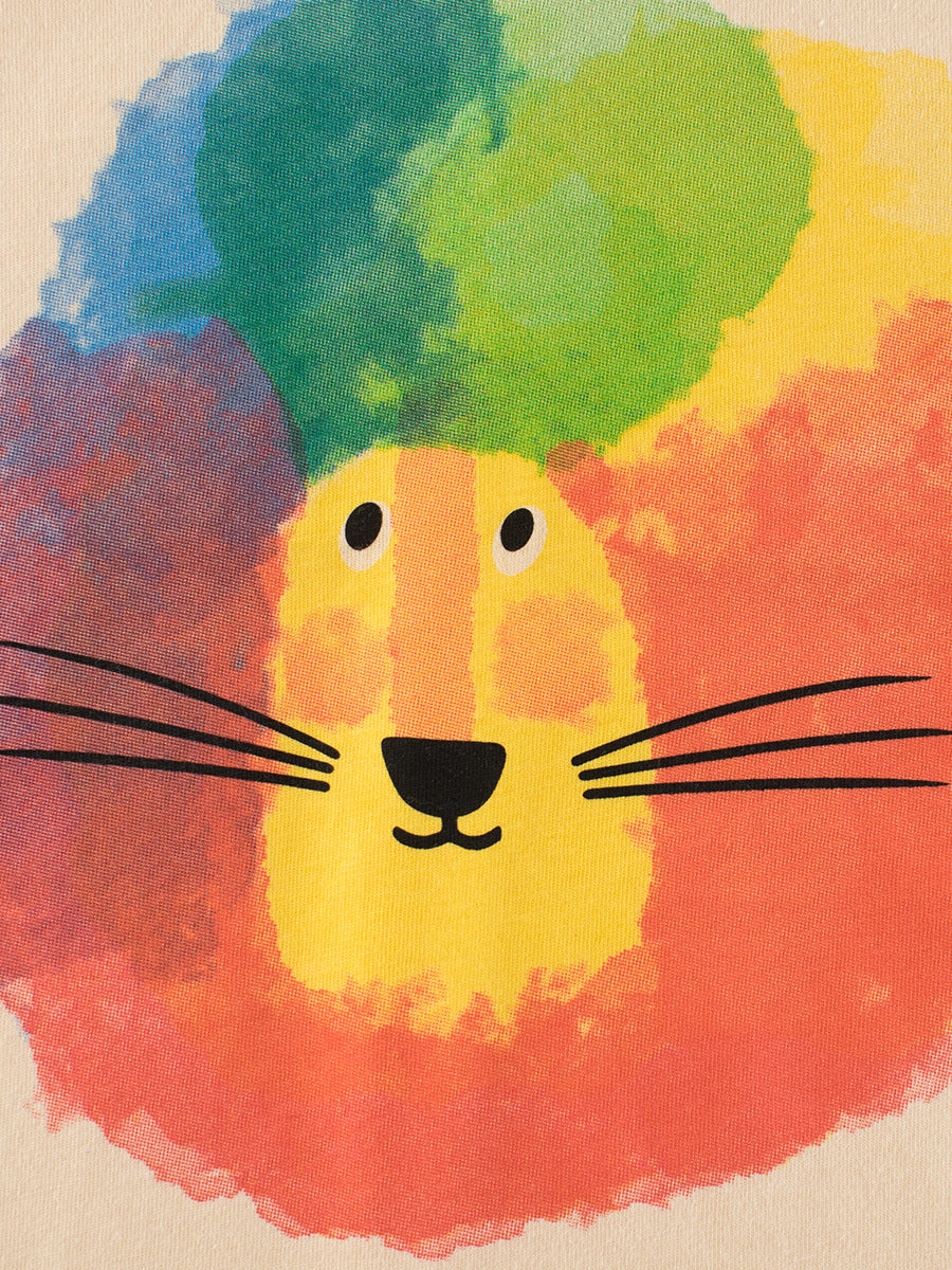 Boys Cartoon Colorful Lion Pattern T-Shirt In European And American Style, MyKids-USA®, Baby & Toddler Tops, MyKids-USA - - - - - - -