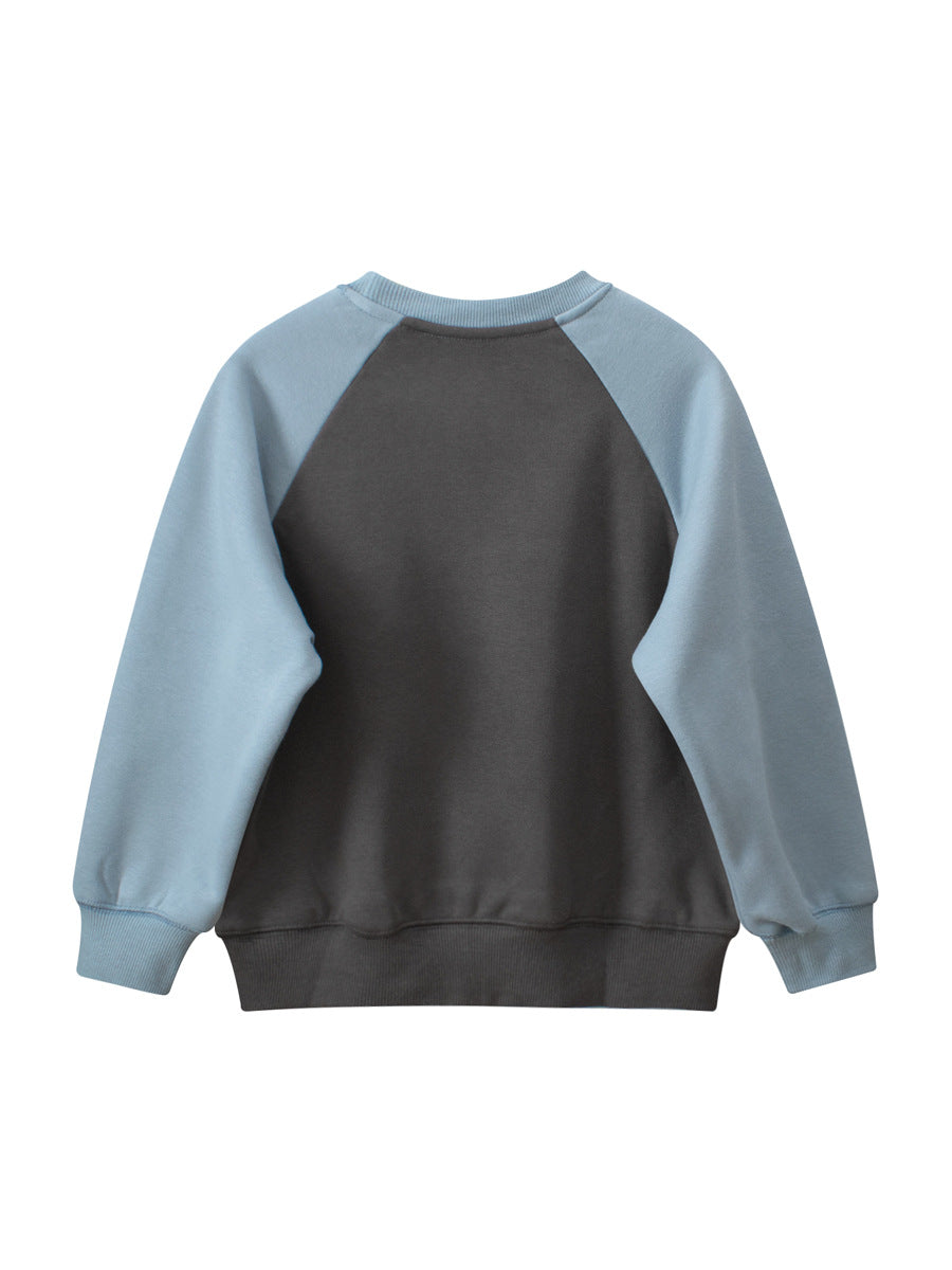 Arrival Unisex Letters Print Crew Neck Long Sleeves Thick Sweatshirt, MyKids-USA®, Baby & Toddler Outerwear, MyKids-USA - - - - - - -