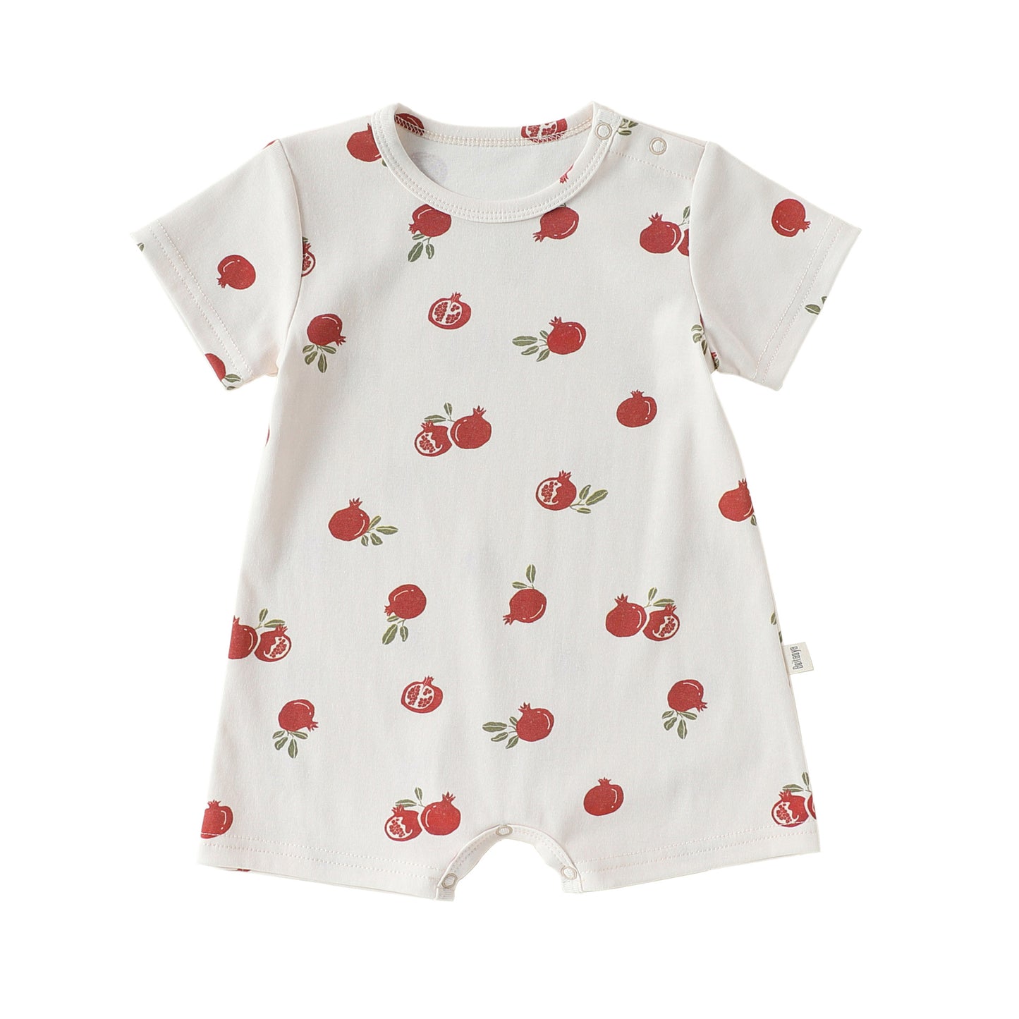Summer Arrival Baby Short Sleeves Fruits Pattern Rompers Bodysuits