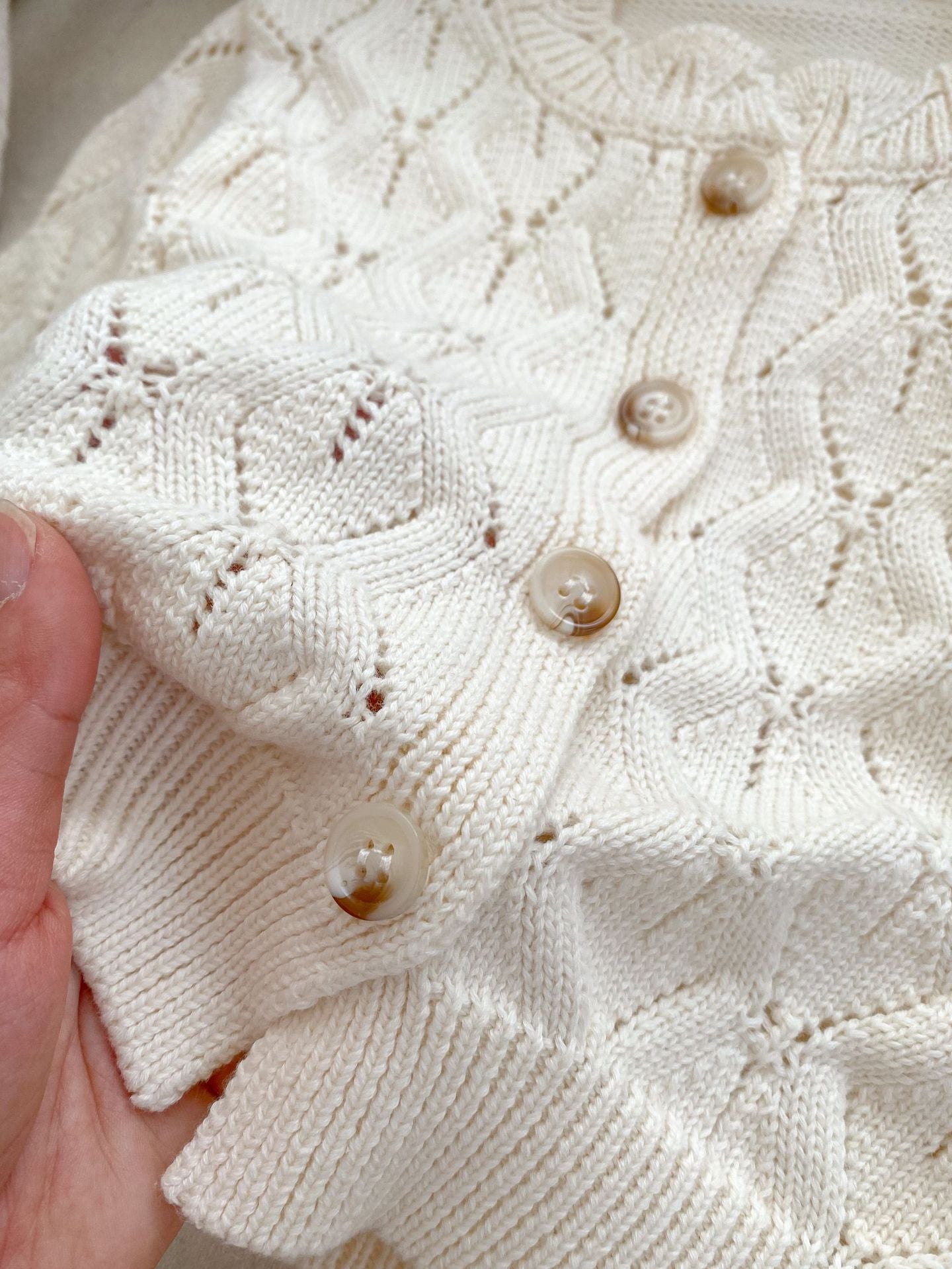 Spring Baby Kids Girls Hollow Out Knitting Pattern Cardigan Sweater And Bloomers Casual Clothing Set, MyKids-USA®, Baby & Toddler Outfits, MyKids-USA - - - - - - -