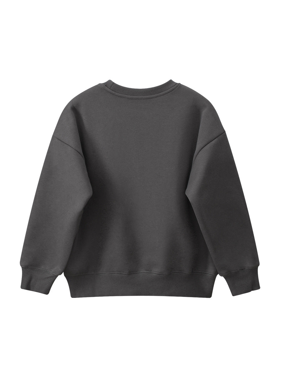 Arrival Boys Cartoon Print Crew Neck Long Sleeves Thick Sweatshirt, MyKids-USA®, Baby & Toddler Outerwear, MyKids-USA - - - - - - -
