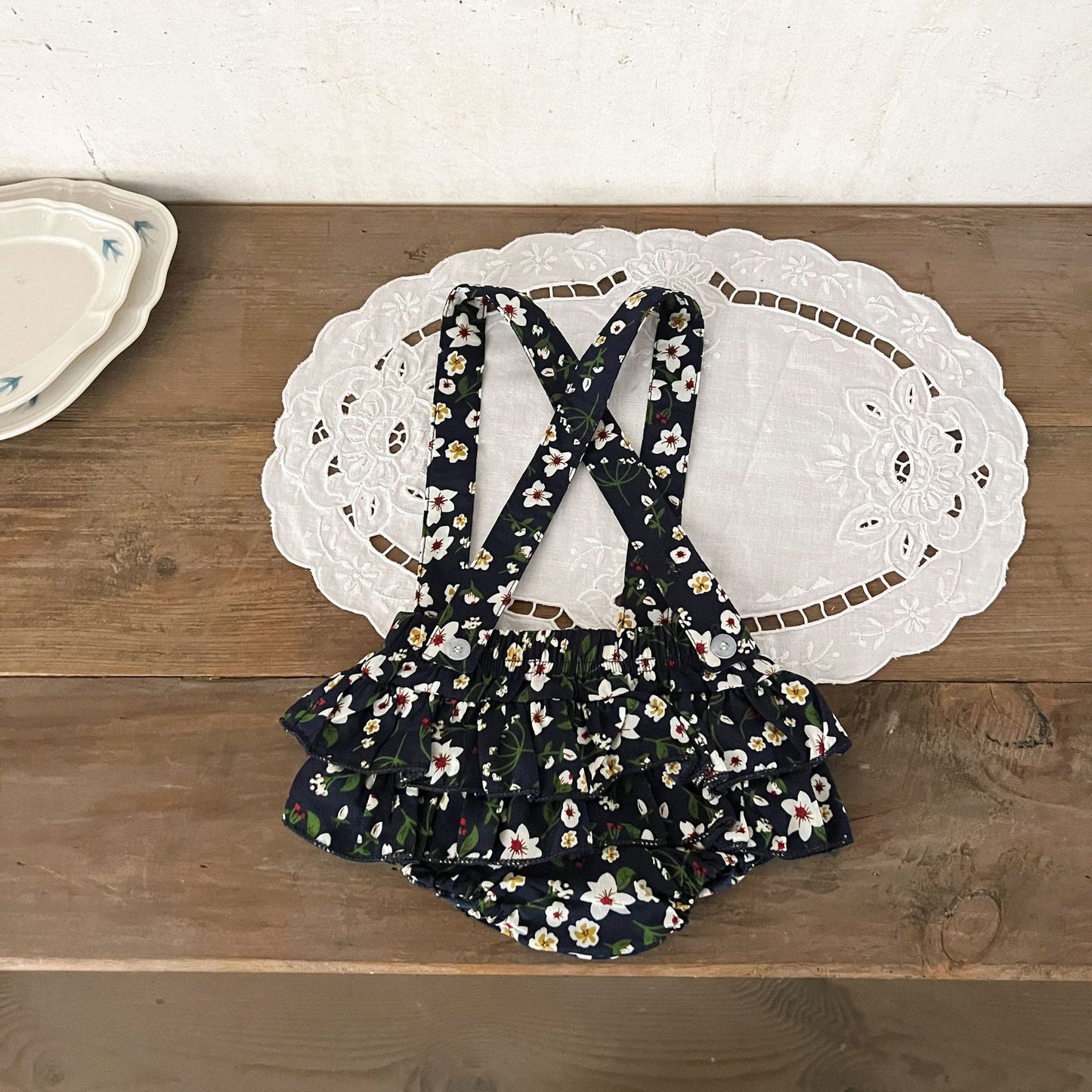 Arrival Summer Baby Girls Floral Print Strap Overalls Onesies, MyKids-USA®, Baby One-Pieces, MyKids-USA - - - - - - -