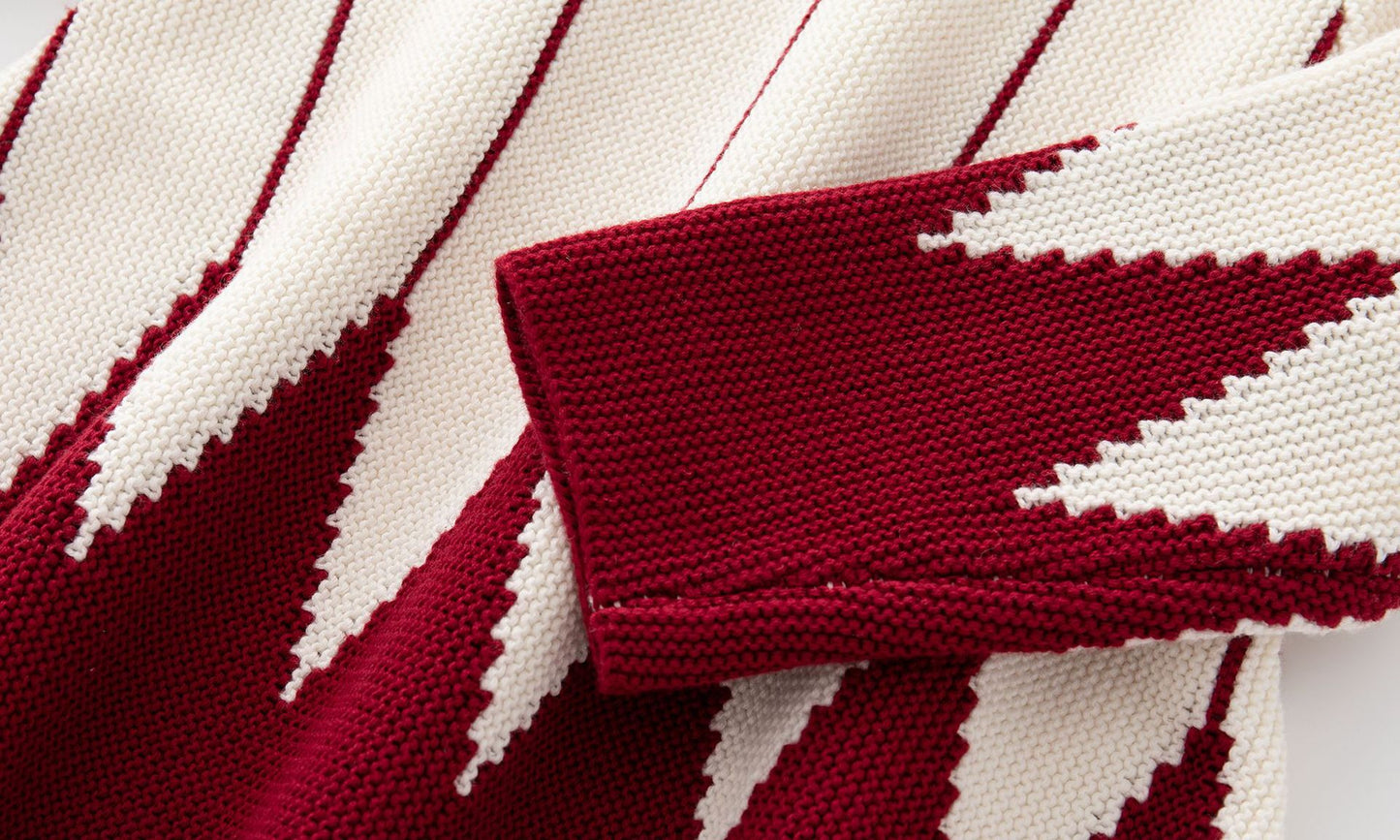 Baby Christmas Style Contrast Design Knitwear, MyKids-USA®, Baby & Toddler Outerwear, MyKids-USA - - - - - - -