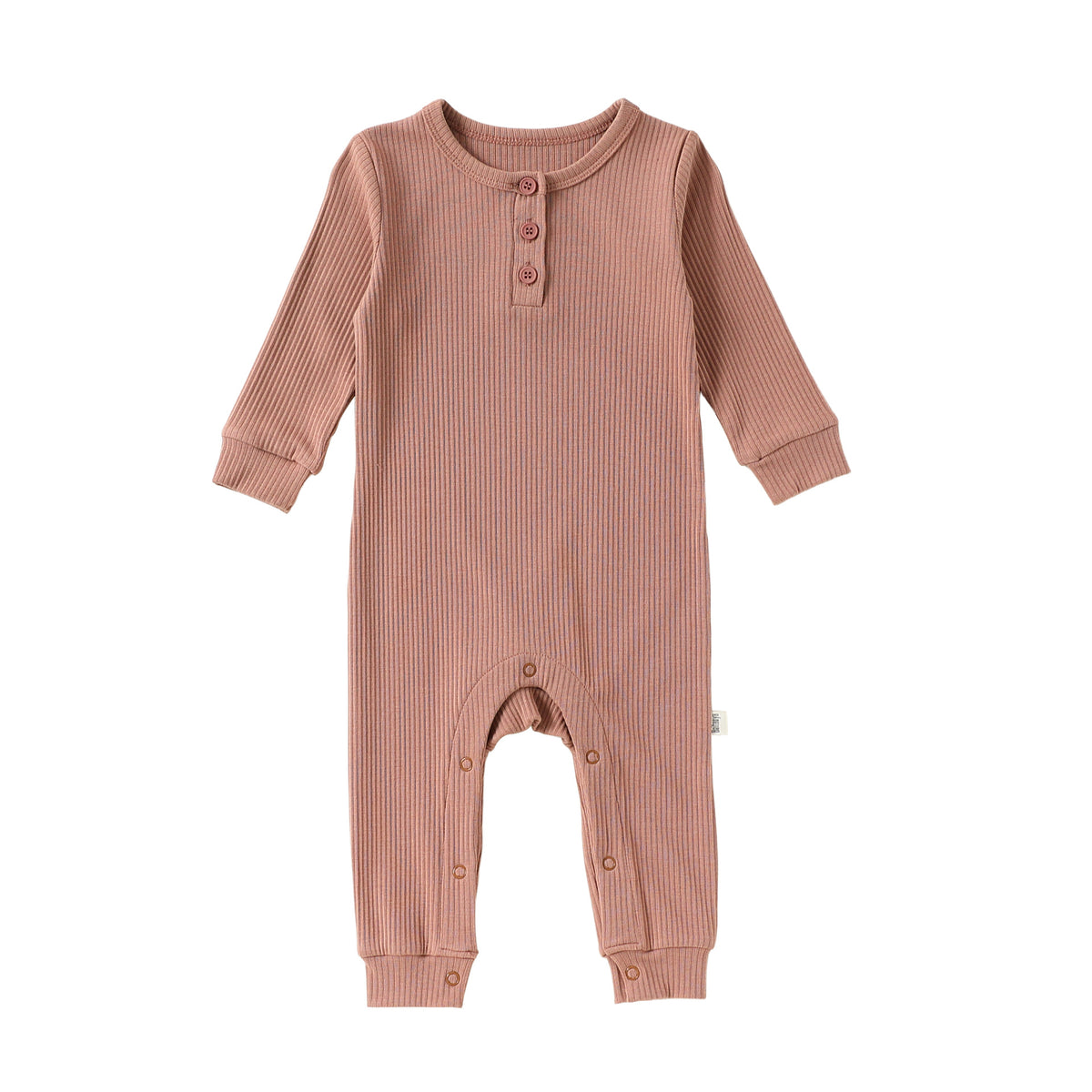 MyKids-USA® Autumn Arrival Baby Kids Simple Long Sleeves Solid Color Romper