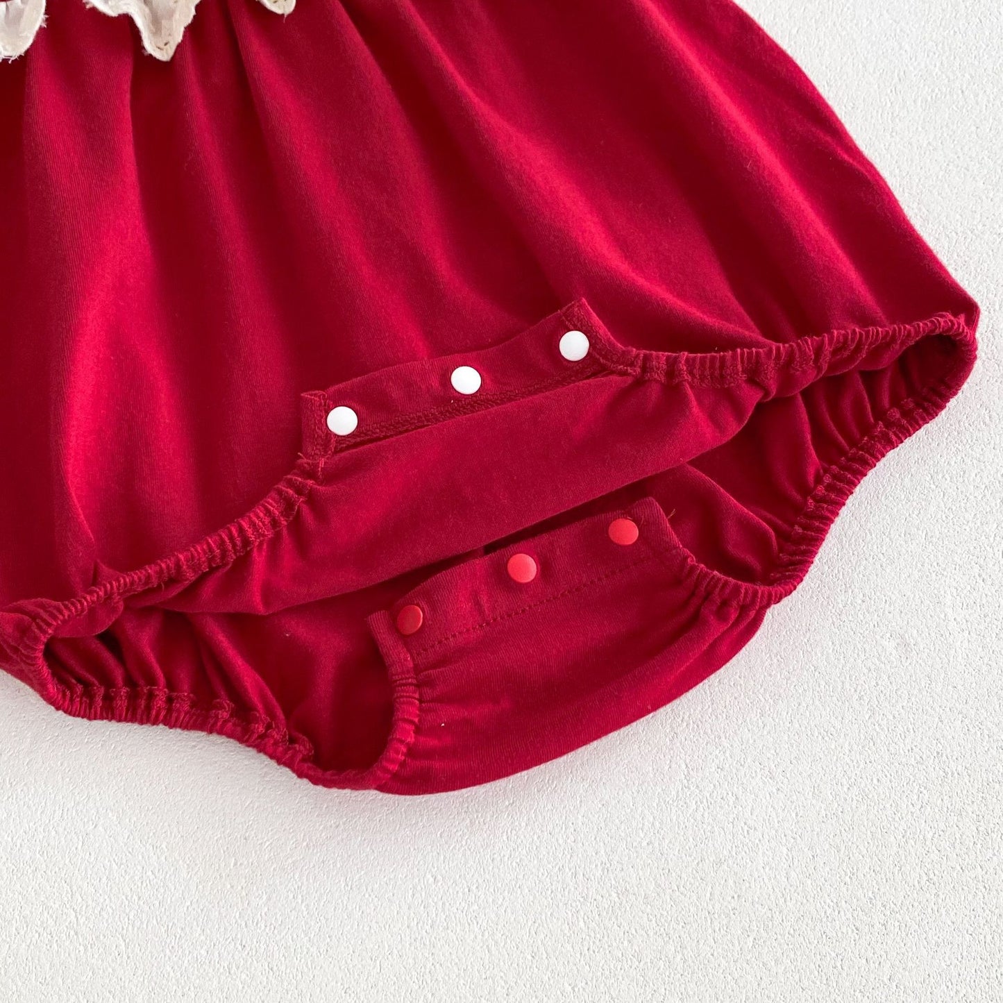 Hot Selling Summer Baby Kids Girls Color Patchwork Sleeveless Red Onesies, MyKids-USA®, Baby One-Pieces, MyKids-USA - - - - - - -