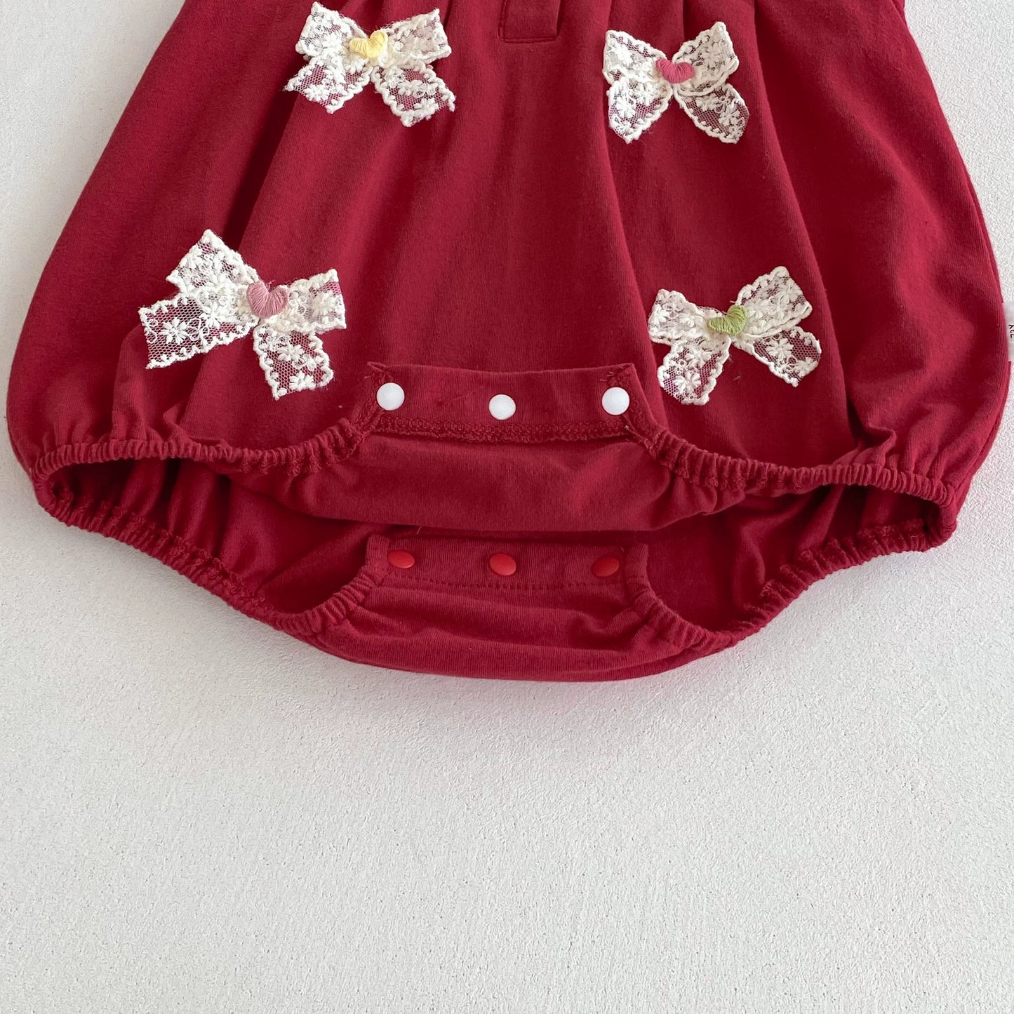 Summer Arrival Baby Girls Cute Fly Sleeves Butterfly-bows Decorated Onesies, MyKids-USA®, Baby One-Pieces, MyKids-USA - - - - - - -