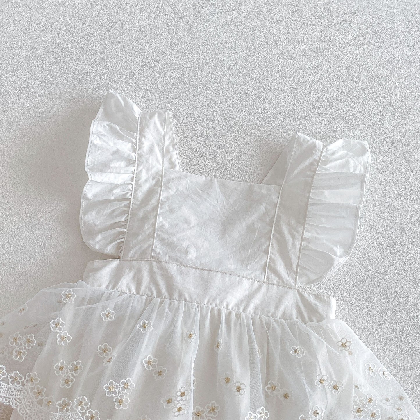Summer Arrival Baby Girls Fly Sleeves Flowers Pattern Bodysuit, MyKids-USA®, Baby One-Pieces, MyKids-USA - - - - - - - .