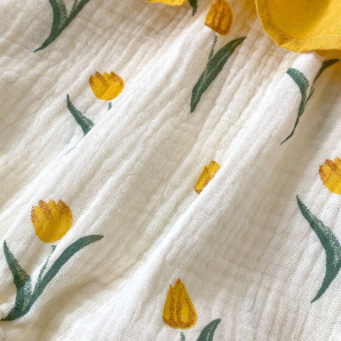 Baby Girl Floral Pattern Sling Cotton Onesies, MyKids-USA®, Baby One-Pieces, MyKids-USA - - - - - - -