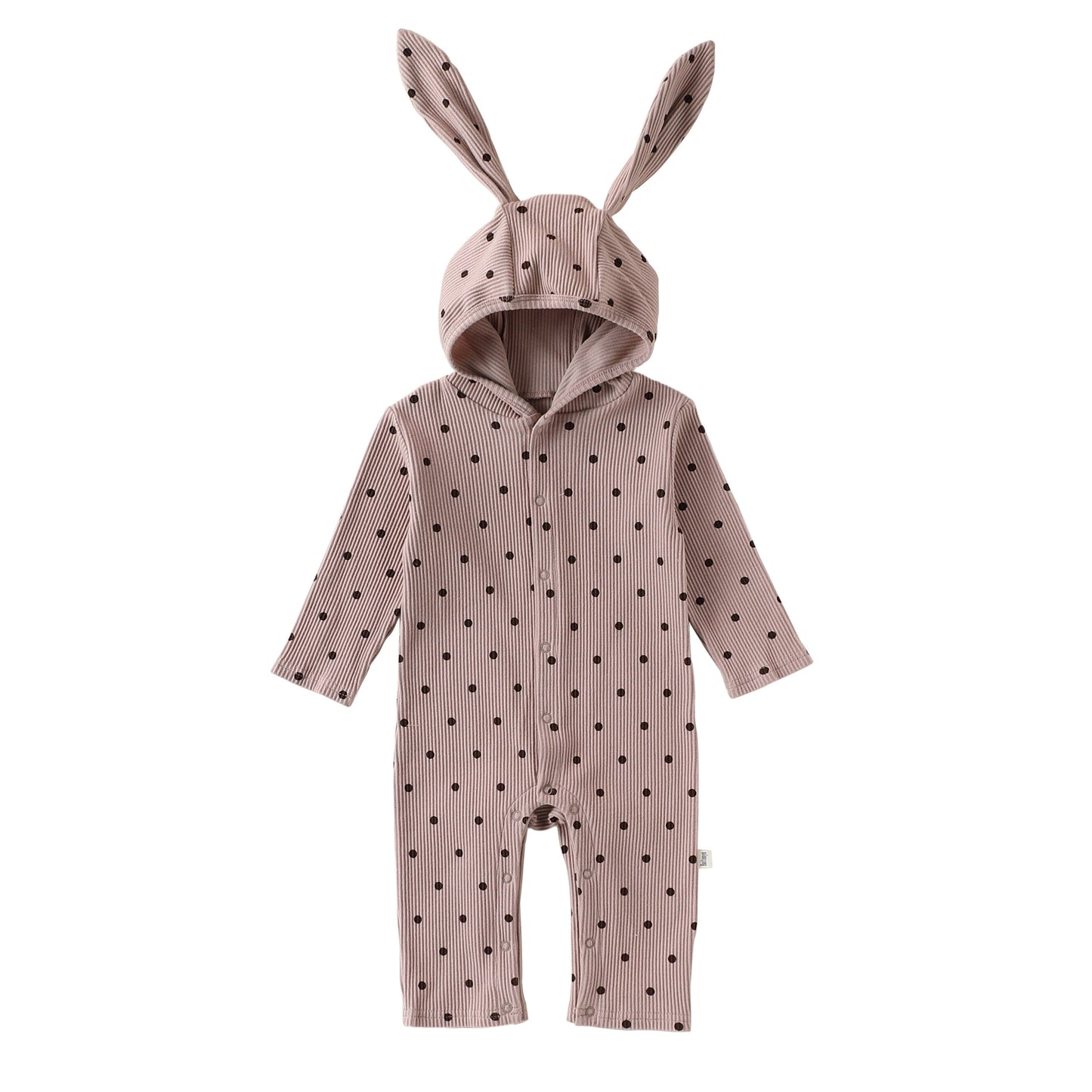 Spring Arrival Baby Unisex Long Sleeves Dots Pattern Hooded Rompers, MyKids-USA®, Baby One-Pieces, MyKids-USA - Size/Age - 66 (3-6M) - Color - Red - - - TR2601301734-E.