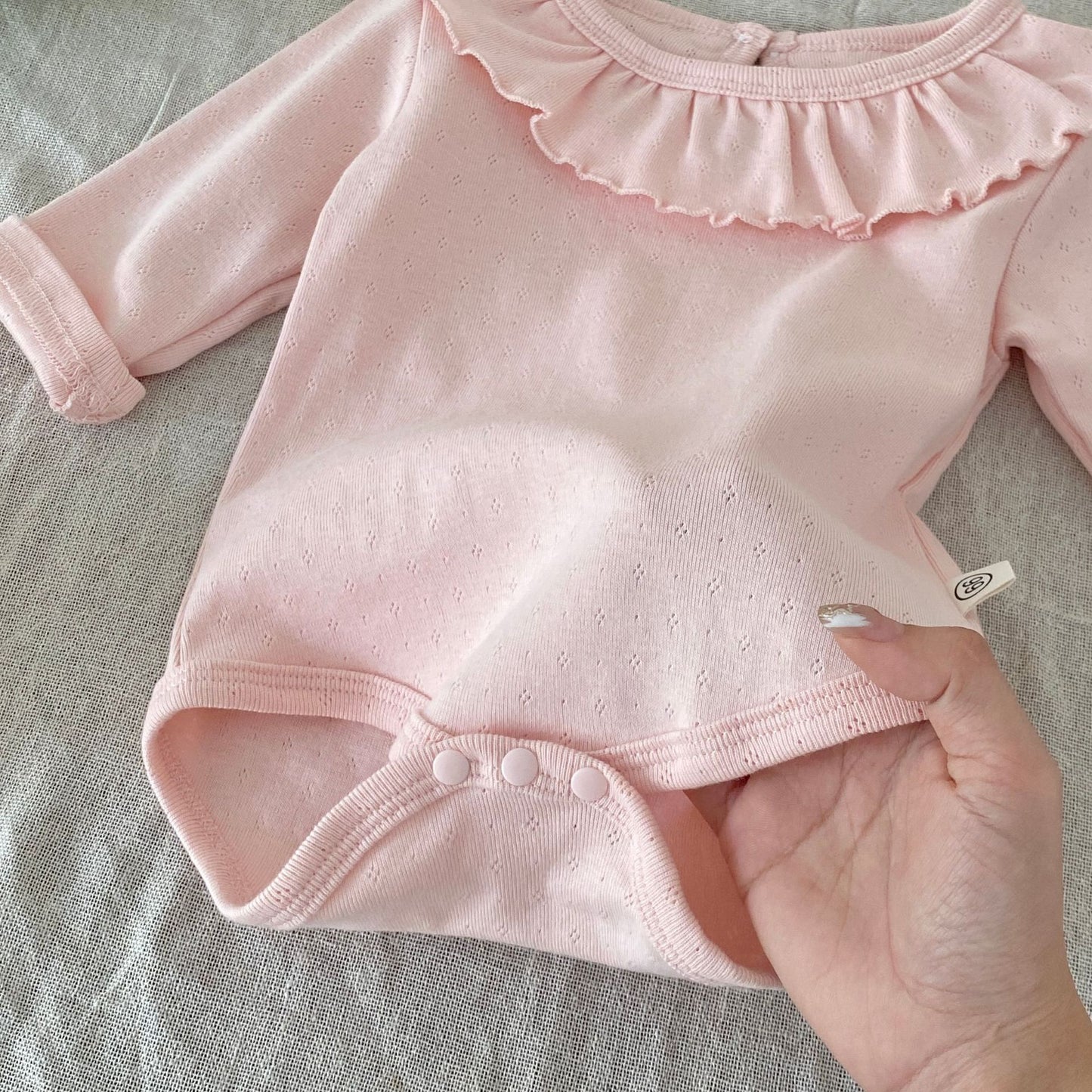 Autumn Arrival Baby Girls Long Sleeves Pink Onesies with Rabbit Hat, MyKids-USA®, Baby One-Pieces, MyKids-USA - - - - - - -