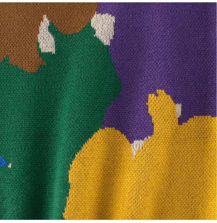 Baby Boy Kids Color Patchwork Crew Neck Long Sleeve Thin Knitwear Pullover, MyKids-USA®, Baby & Toddler Outerwear, MyKids-USA - - - - - - -