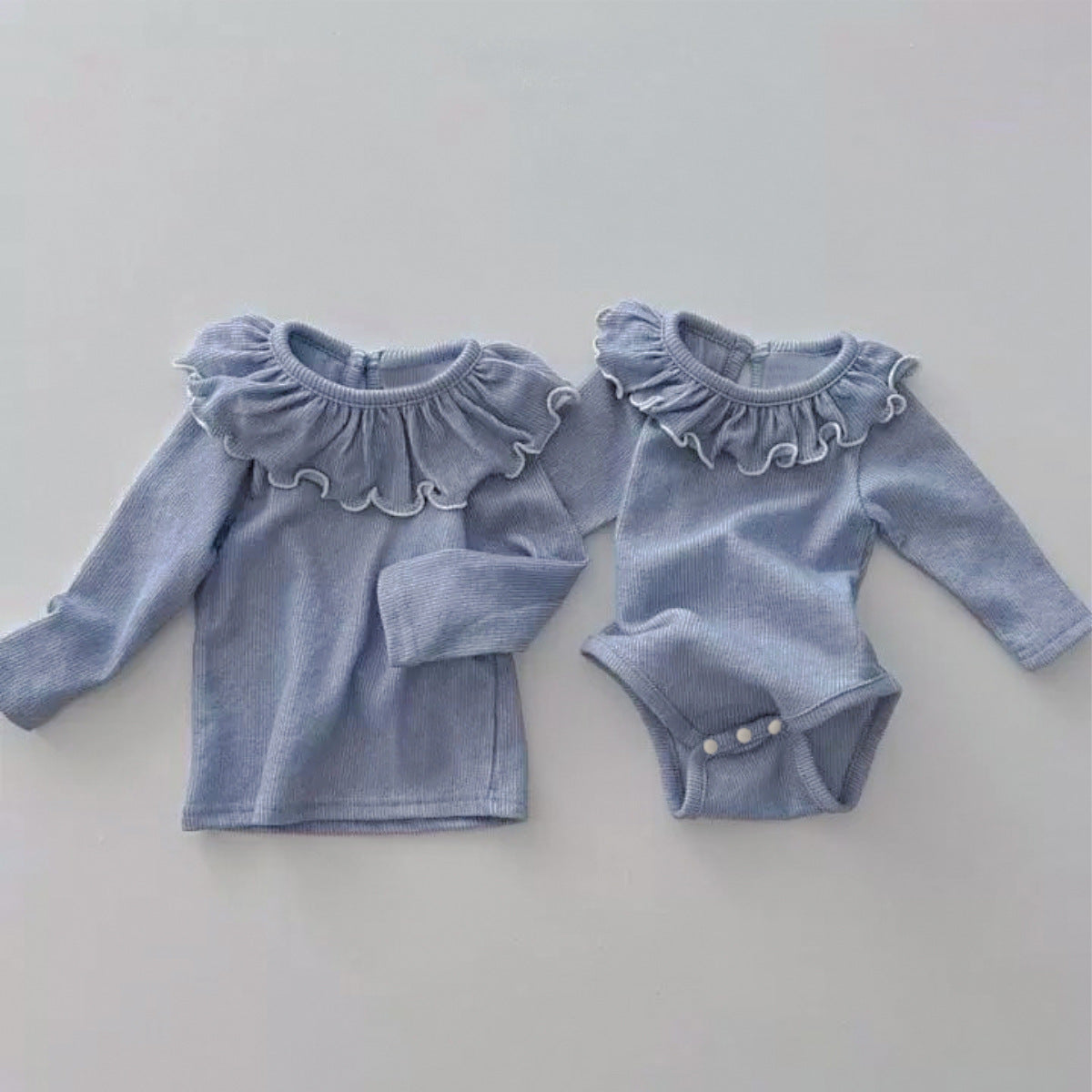 Arrival Autumn and Spring Baby Girls Simple Solid Color Long Sleeves Bodysuit, MyKids-USA®, Bodysuits, MyKids-USA - - - - - - - .