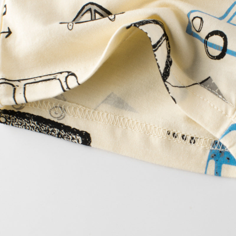 Baby Boy Cars Print Pattern Breathable Home Clothes Shorts, MyKids-USA®, Baby & Toddler Bottoms, MyKids-USA - - - - - - -