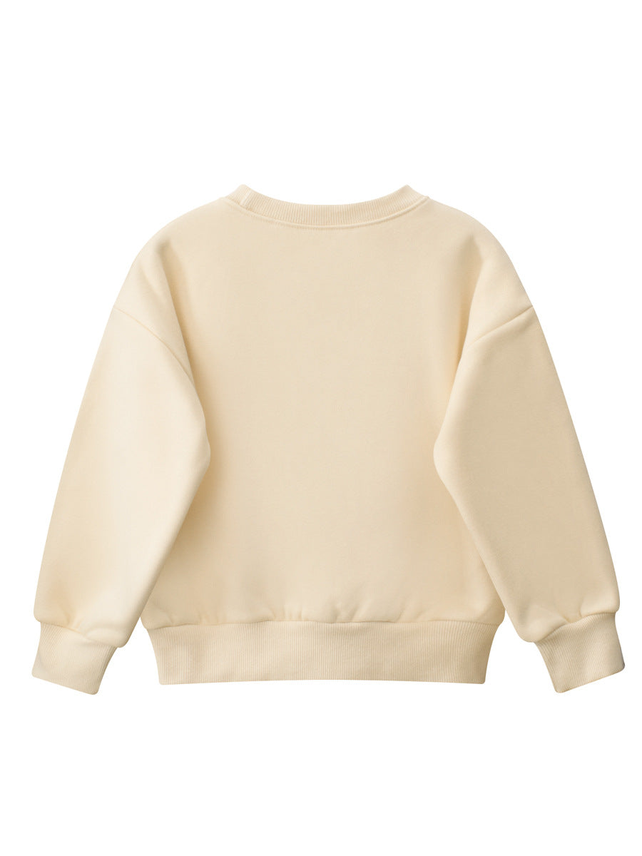 Baby Boy Kids Letters Pattern Crew Neck Long Sleeves Warm Cozy Pullover, MyKids-USA®, Baby & Toddler Outerwear, MyKids-USA - - - - - - -